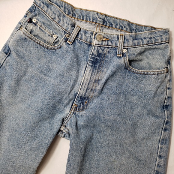 VINTAGE Polo Ralph Lauren Jeans 31 x 30 Worn In Light Wash **Read Description - Picture 4 of 12